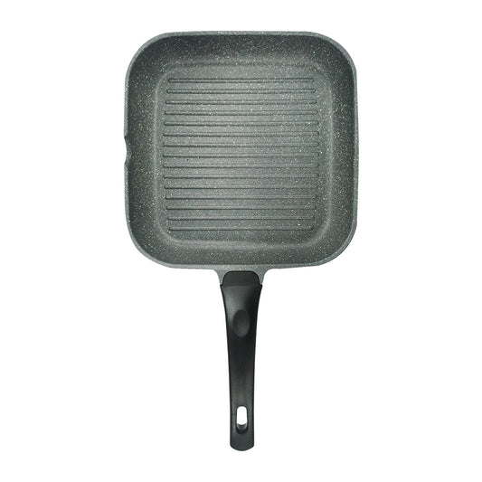 Le idea│PERFECT Japanese-style black gold steel square frying pan non-stick pan IH without lid