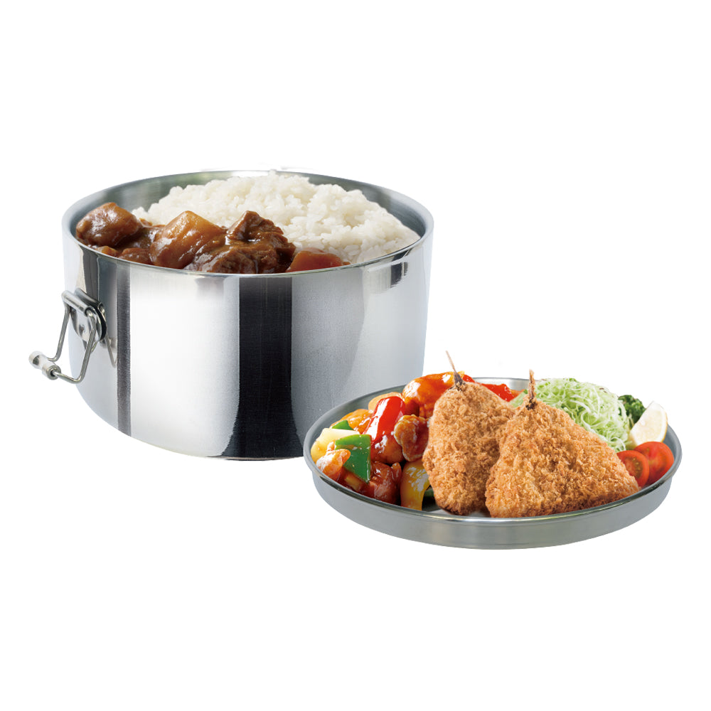 Le idea│PERFEC Jinzhi 316 stainless steel insulated round lunch box lunch box