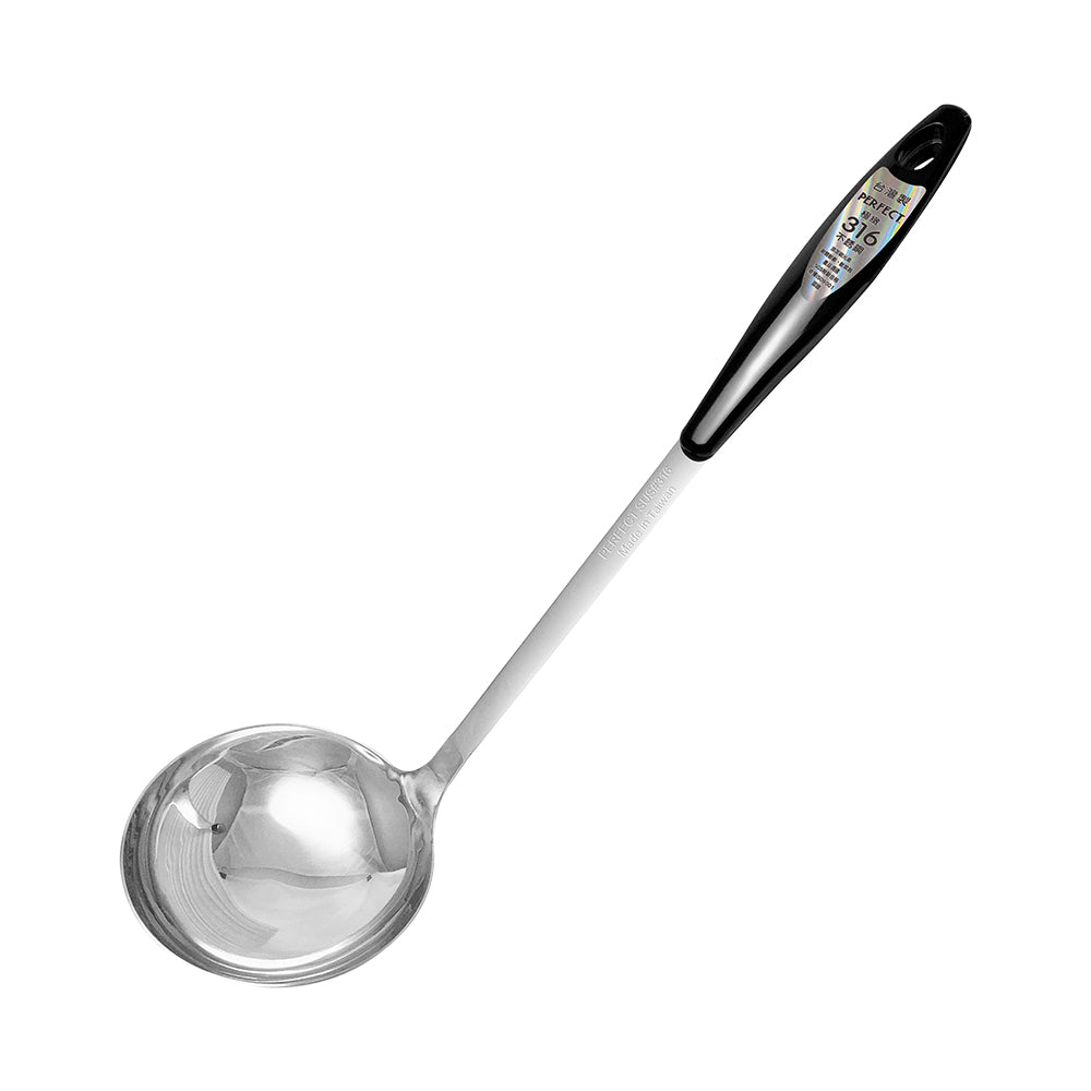 Le idea│PERFECT ultimate 316 stainless steel small hardware tableware frying spoon large spoon colander cooking utensils