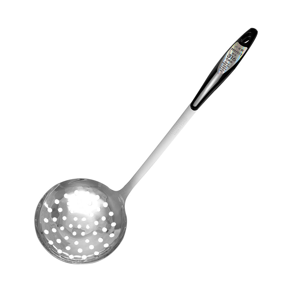 Le idea│PERFECT ultimate 316 stainless steel small hardware tableware frying spoon large spoon colander cooking utensils