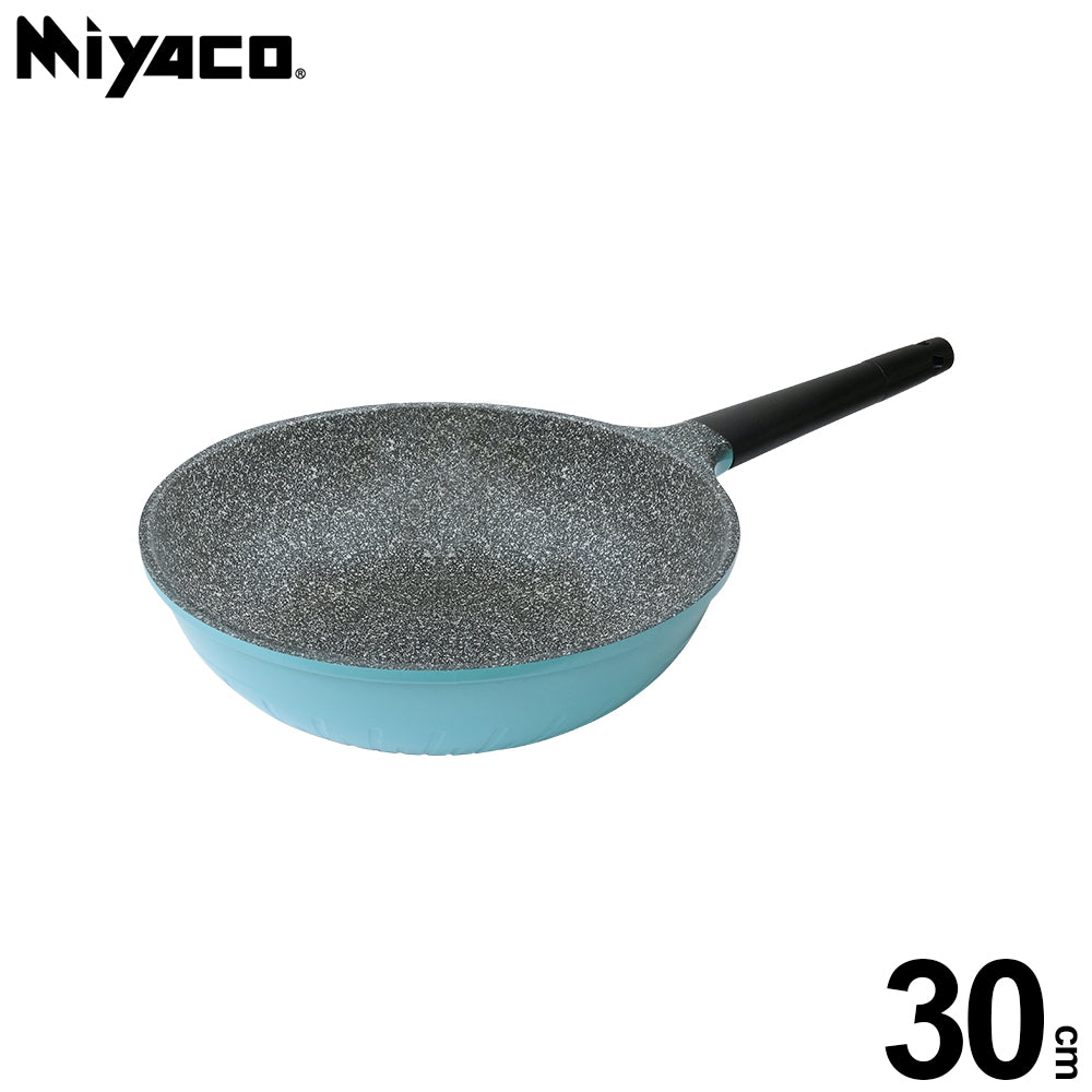 Le idea│Miyaco European crystal diamond lightweight non-stick wok IH without lid