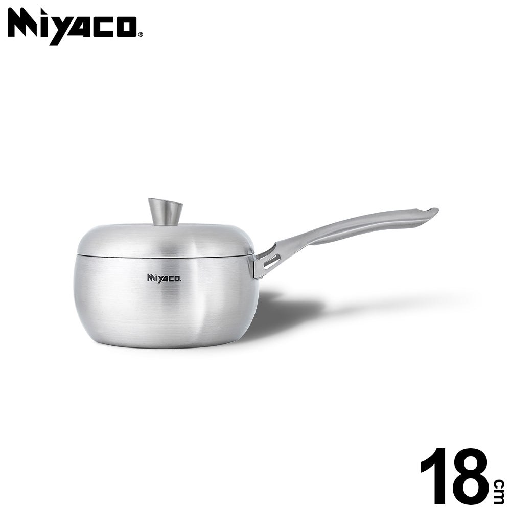 Le idea│Miyaco Ringo 316 stainless steel seven-layer composite gold soup pot IH