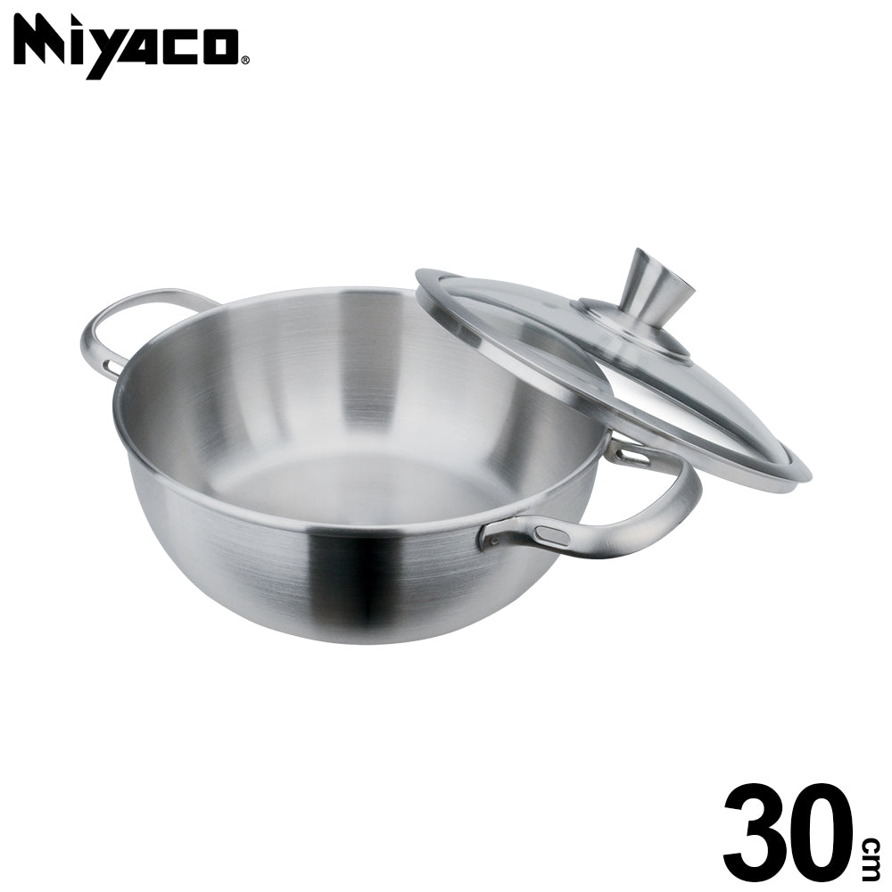 Le idea│Miyaco classic 316 stainless steel delicious multi-pot soup pot cooking pot with lid