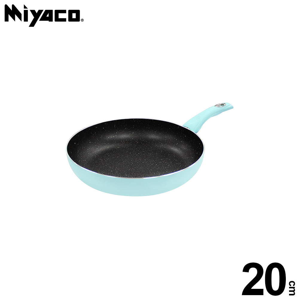 Le idea│Miyaco light magnetic non-stick frying pan marble frying pan IH without lid