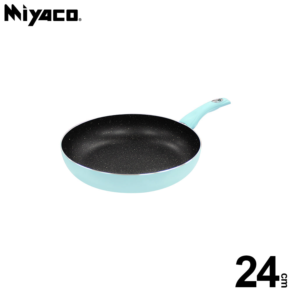 Le idea│Miyaco light magnetic non-stick frying pan marble frying pan IH without lid