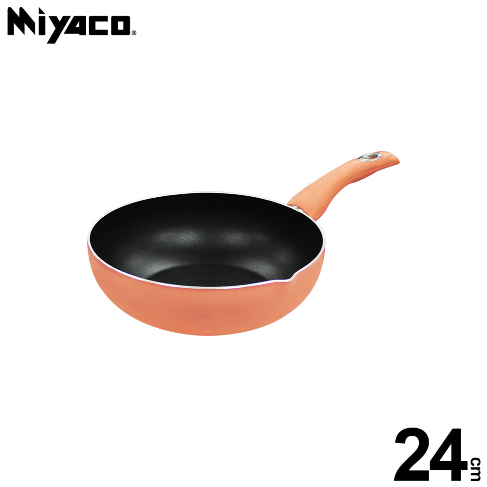 Le idea│Miyaco light magnetic non-stick fryer single-handle non-stick pot saucepan soup pot IH