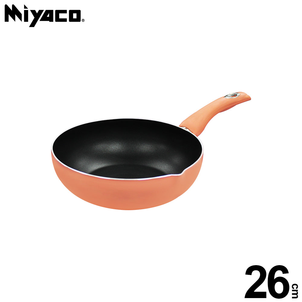 Le idea│Miyaco light magnetic non-stick fryer single-handle non-stick pot saucepan soup pot IH