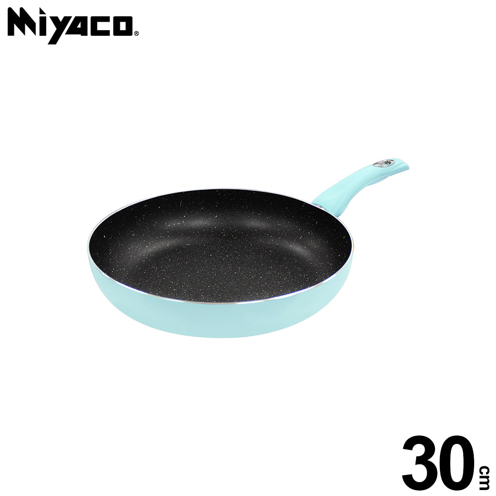 Le idea│Miyaco light magnetic non-stick frying pan marble frying pan IH without lid