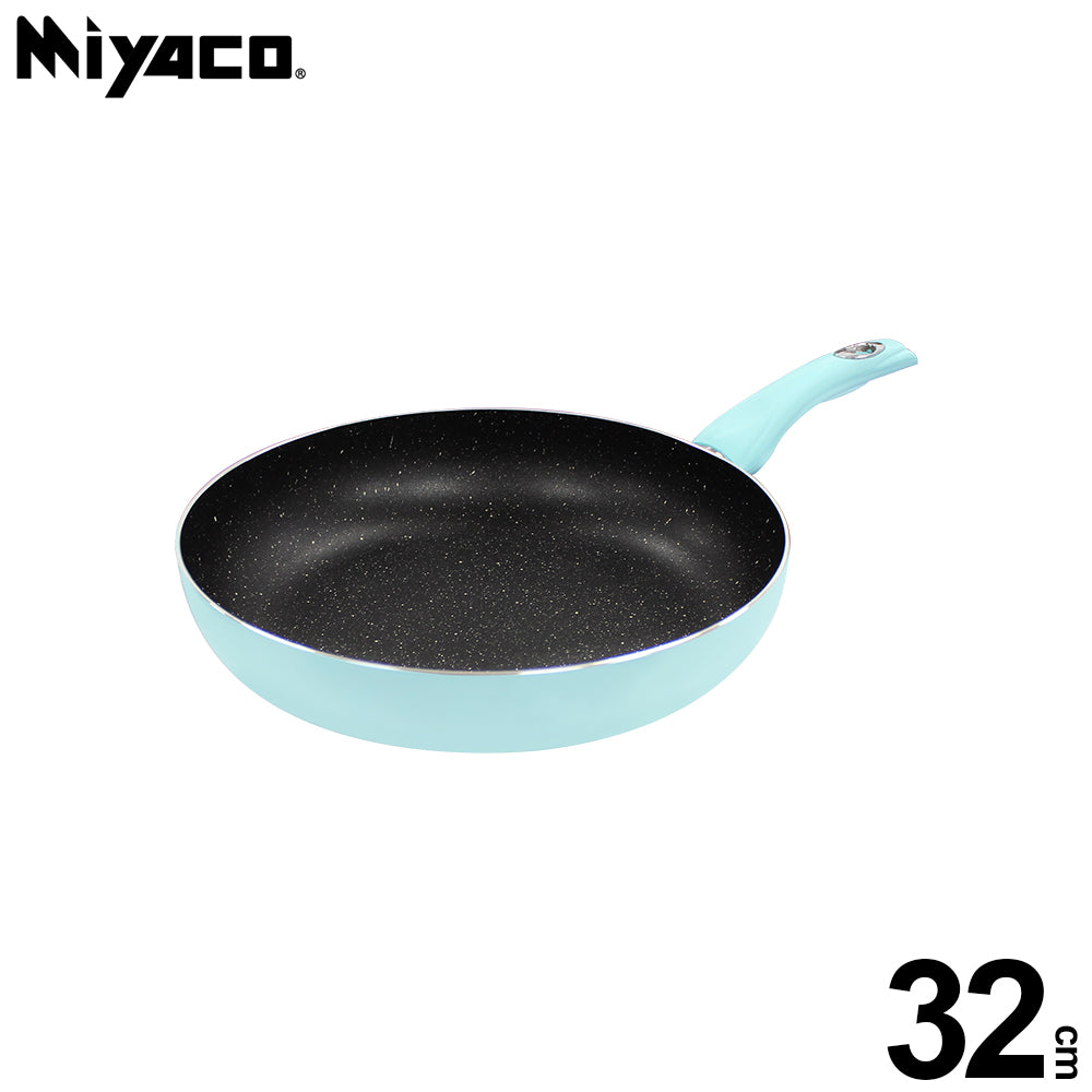 Le idea│Miyaco light magnetic non-stick frying pan marble frying pan IH without lid