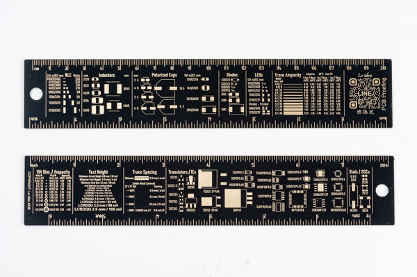 Le idea 樂德兒│20CM PCB Ruler 電路板直尺 電子工程尺 PCB打樣 樂德兒沉金電路板尺 – Le idea 樂德兒 五金