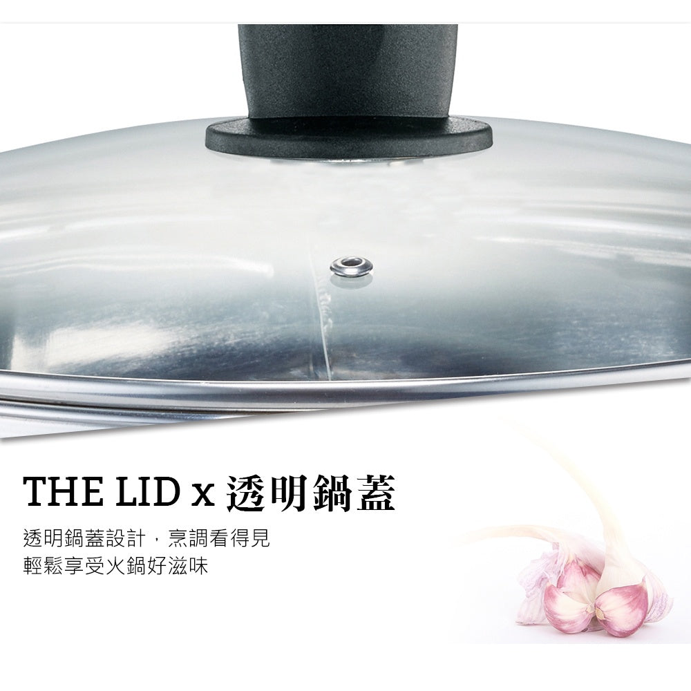 Le idea│PERFECT ultimate 316 stainless steel mandarin duck pot double ear soup pot hot pot thick 1.0mm with lid